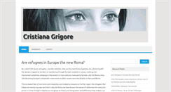 Desktop Screenshot of cristianagrigore.com